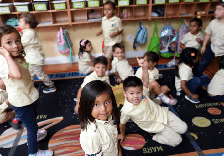 Niño feliz en Primanti Montessori Academy